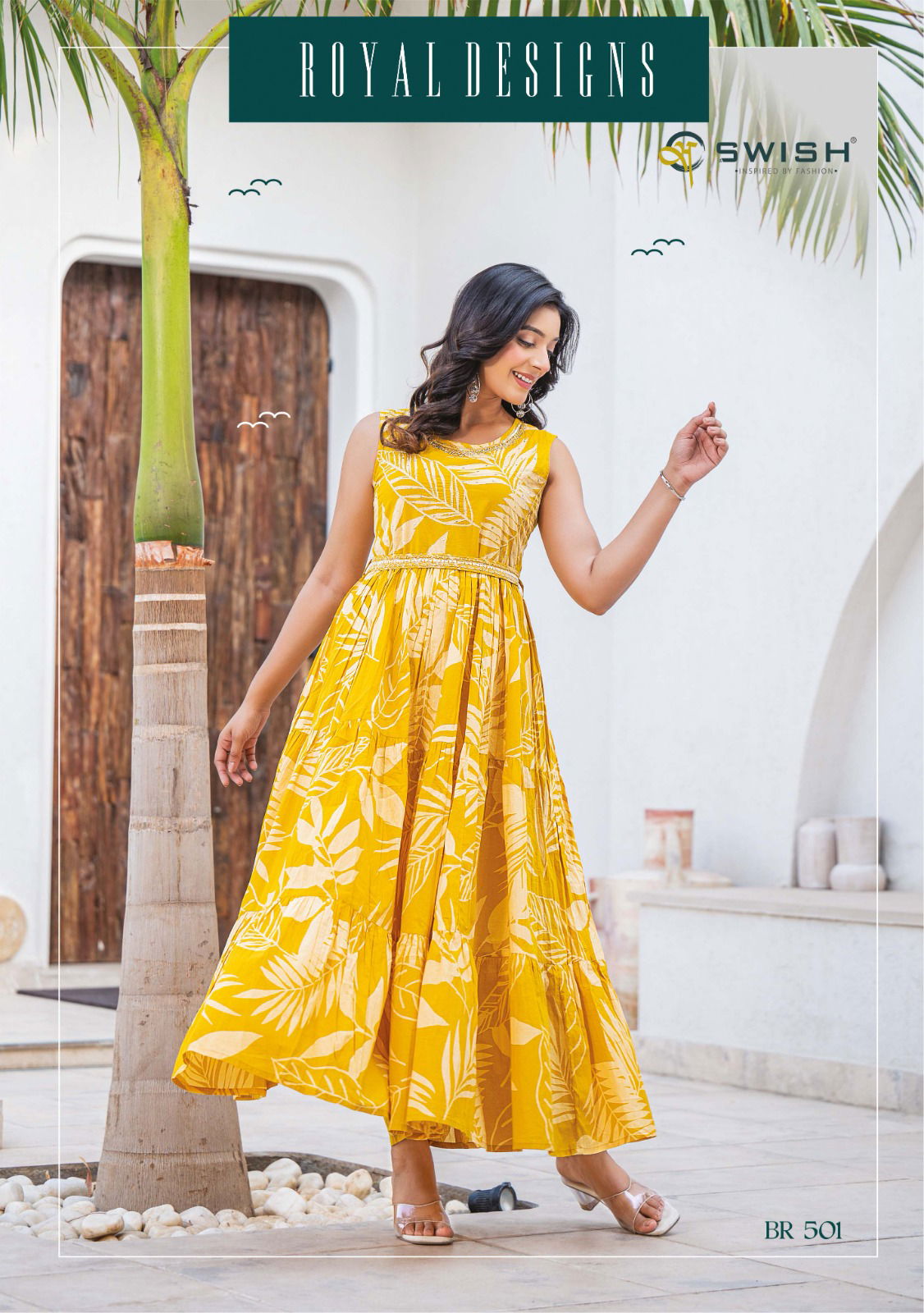 Swish Be Rich Vol 5 Wholesale Long Anarkali Party Wear Kurtis Orders In India
